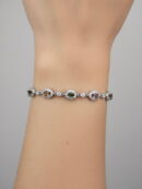 Tourmaline, White Cubic Zirconia