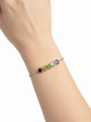 Peridot, Garnet, Amethyst, Sky Blue Topaz, Citrine