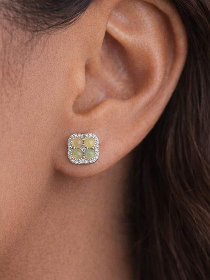 Opal, White Cubic Zirconia